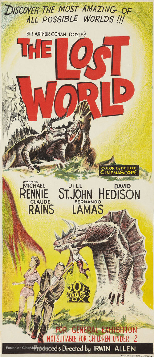 The Lost World - Australian Movie Poster