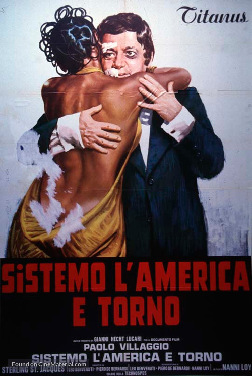 Sistemo l&#039;America e torno - Italian Movie Poster