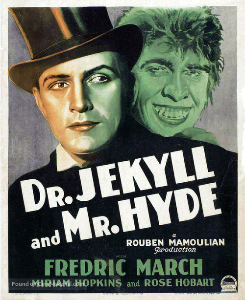Dr. Jekyll and Mr. Hyde - Theatrical movie poster