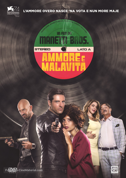 Ammore e malavita - Italian DVD movie cover