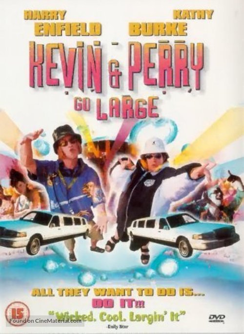 Kevin &amp; Perry Go Large - British DVD movie cover