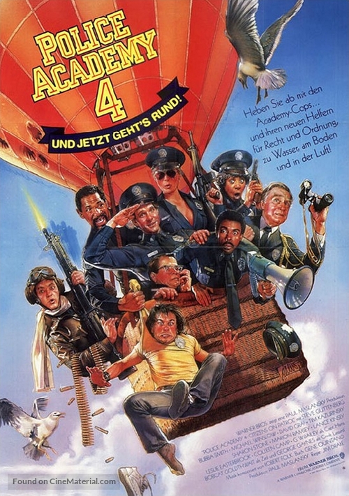 Police Academy 4: Citizens on Patrol - German Movie Poster