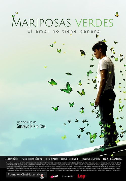 Mariposas Verdes - Colombian Movie Poster