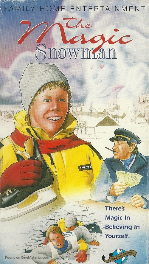 The Magic Snowman - VHS movie cover