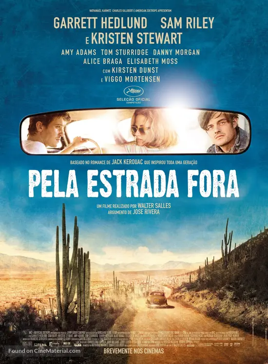 On the Road - Portuguese Movie Poster