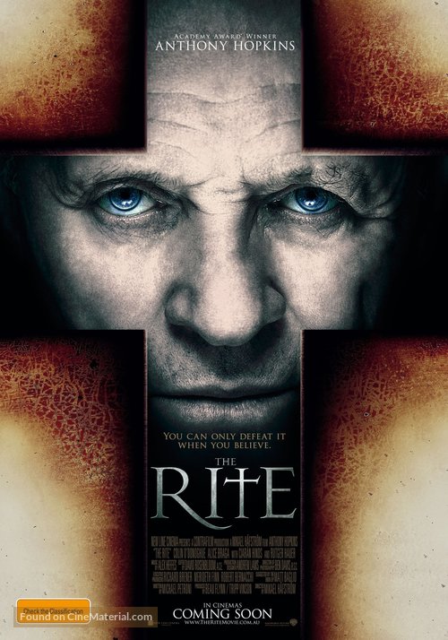 The Rite - Australian Movie Poster