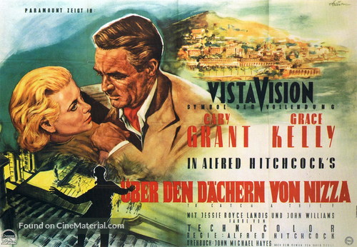 To Catch a Thief - German Movie Poster