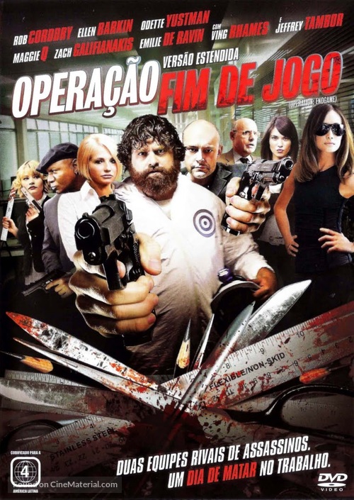 Operation Endgame - Brazilian DVD movie cover