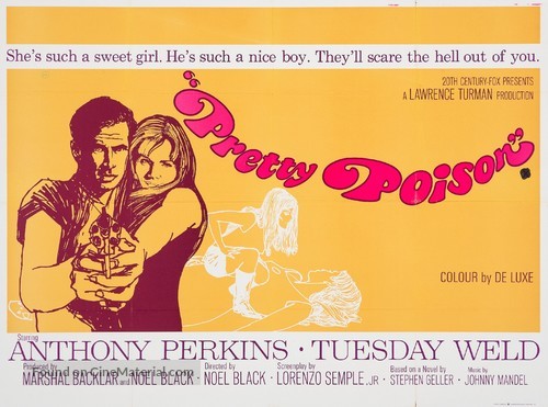 Pretty Poison - British Movie Poster