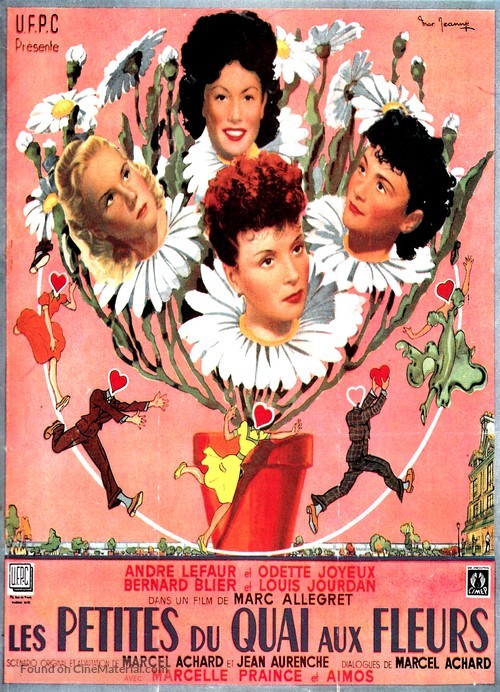 Les petites du quai aux fleurs - French Movie Poster