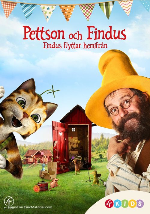 Pettersson und Findus - Findus zieht um - Swedish DVD movie cover