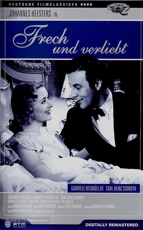 Frech und verliebt - German VHS movie cover