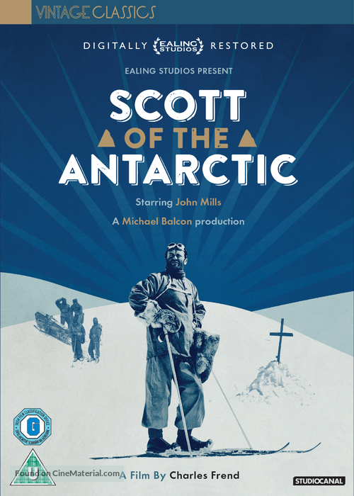 Scott of the Antarctic - British DVD movie cover