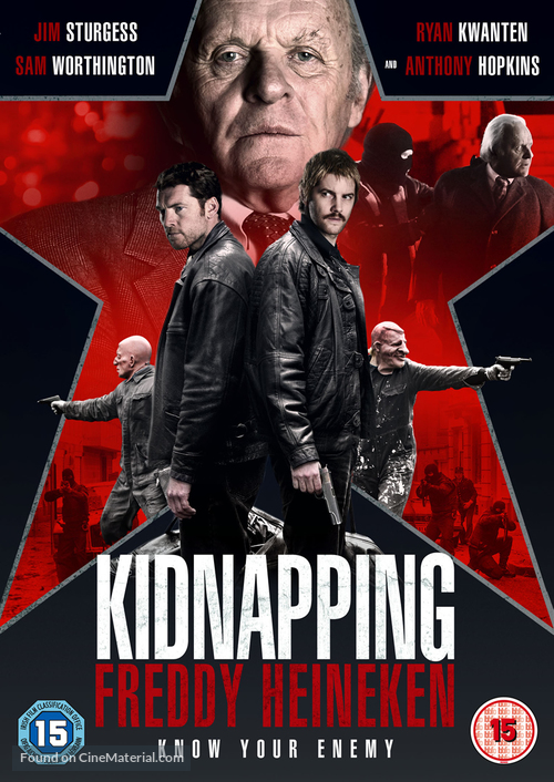 Kidnapping Mr. Heineken - British DVD movie cover