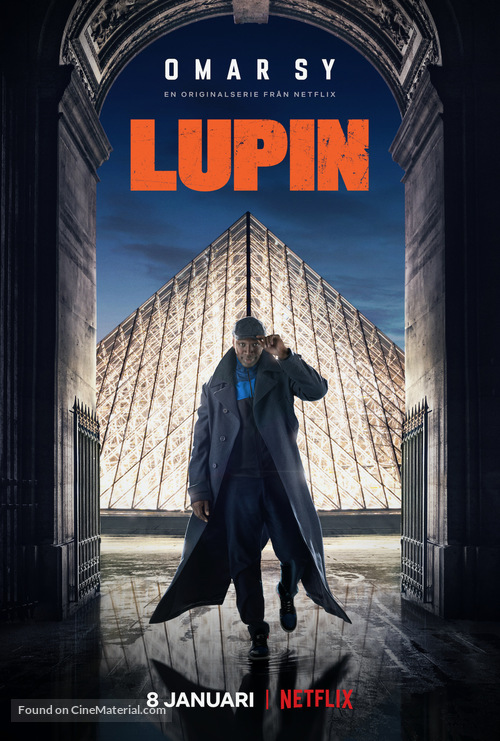 &quot;Arsene Lupin&quot; - Swedish Movie Poster