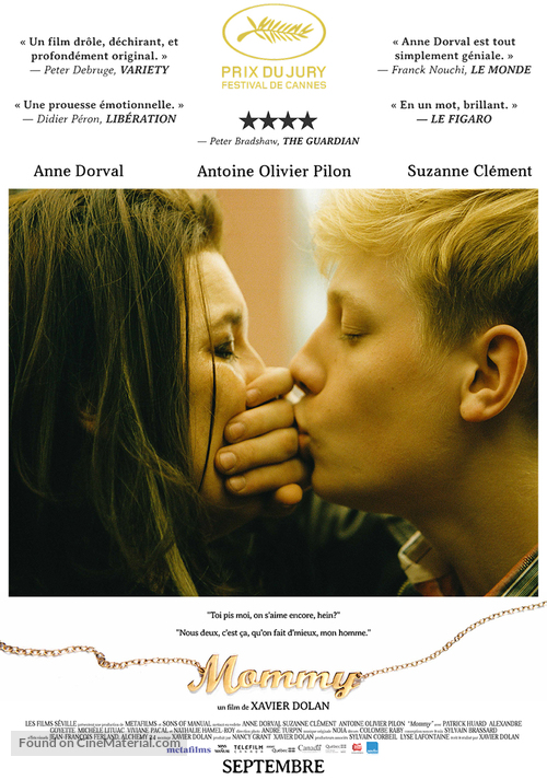 Mommy - Canadian Movie Poster