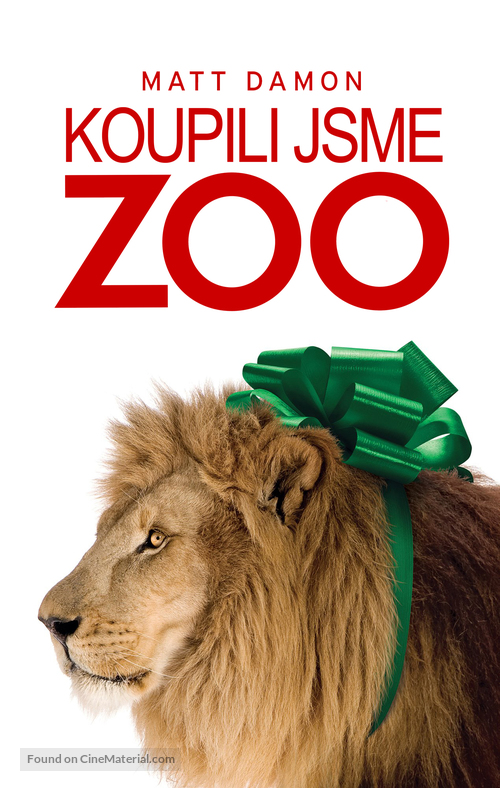 We Bought a Zoo - Czech DVD movie cover