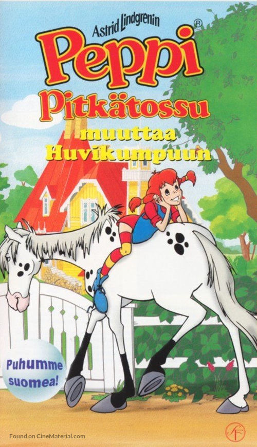 &quot;Pippi Longstocking&quot; - Finnish VHS movie cover