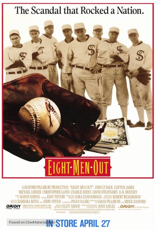 Eight Men Out - Movie Poster