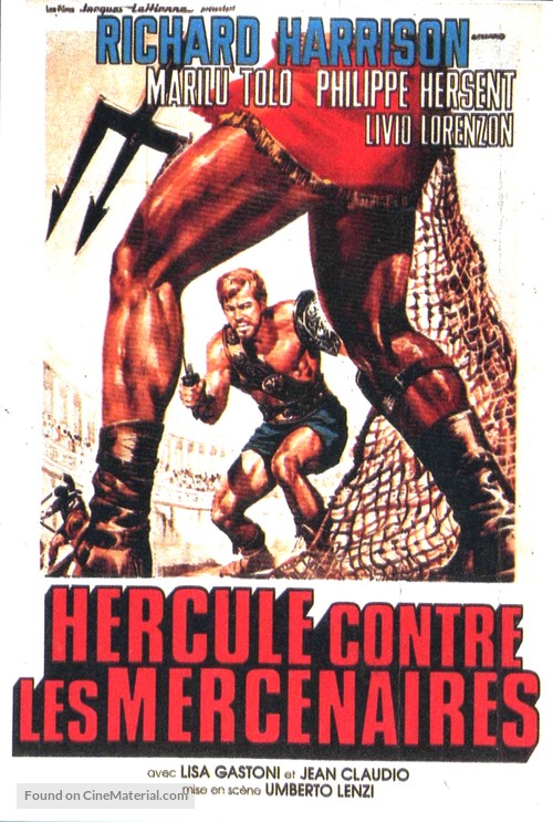 L&#039;ultimo gladiatore - French Movie Poster