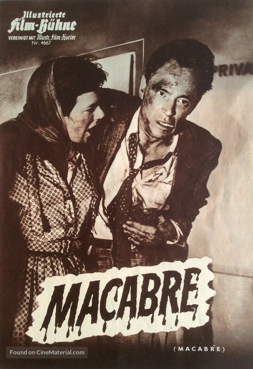 Macabre - German poster