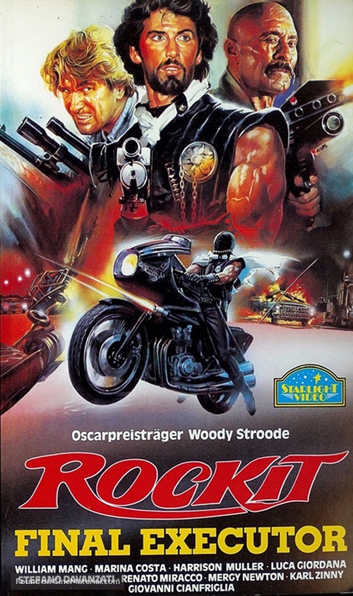 L&#039;ultimo guerriero - German VHS movie cover