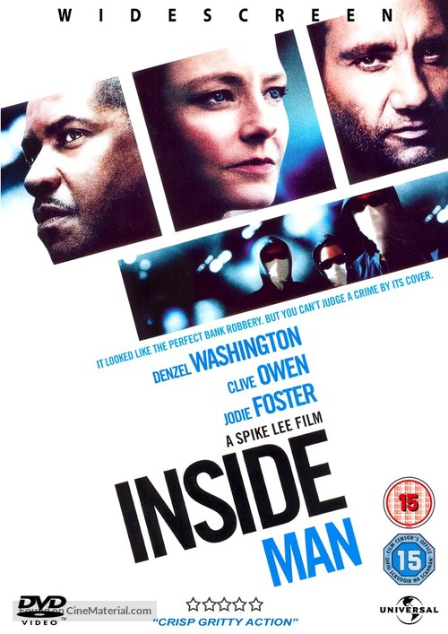 Inside Man - British Movie Cover