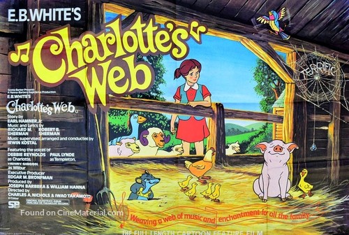 Charlotte&#039;s Web - British Movie Poster
