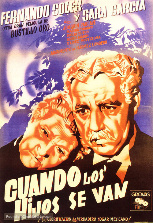 Cuando los hijos se van - Mexican Movie Poster