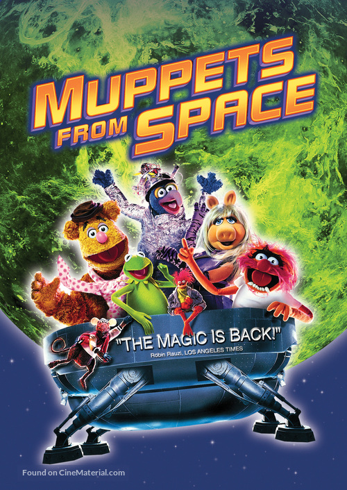 Muppets From Space - DVD movie cover