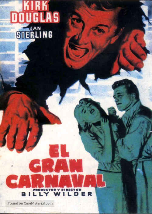 Ace in the Hole - Spanish Movie Poster