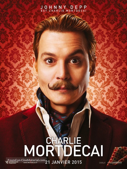 Mortdecai - French Movie Poster