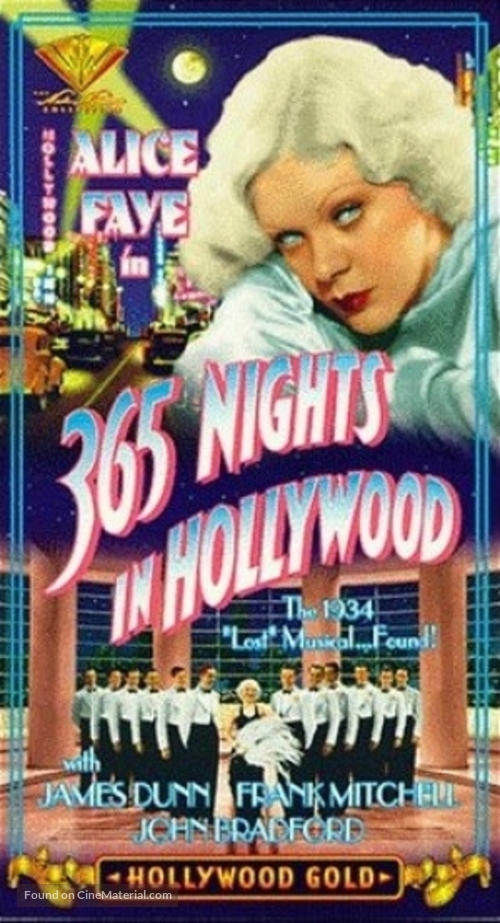 365 Nights in Hollywood - VHS movie cover