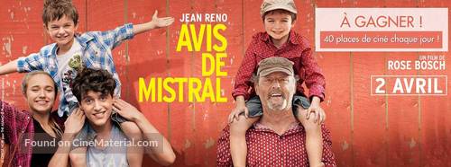 Avis de mistral - French Movie Poster