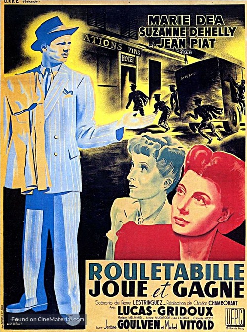 Rouletabille joue et gagne - French Movie Poster