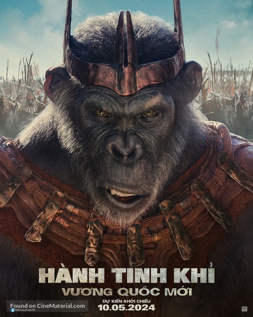 Kingdom of the Planet of the Apes - Vietnamese Movie Poster
