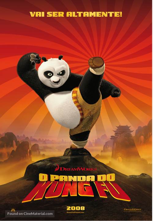 Kung Fu Panda - Portuguese Movie Poster