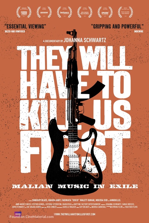 They Will Have to Kill Us First - British Movie Poster