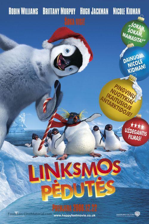 Happy Feet - Lithuanian Movie Poster