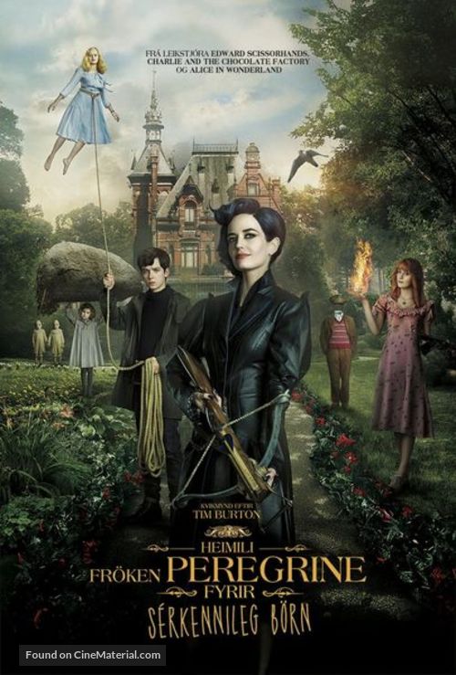 Miss Peregrine&#039;s Home for Peculiar Children - Icelandic Movie Poster