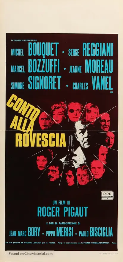 Comptes &agrave; rebours - Italian Movie Poster