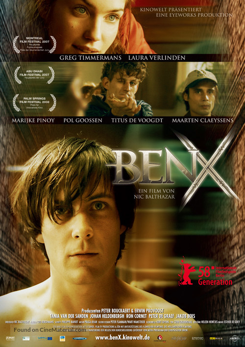 Ben X - German Movie Poster