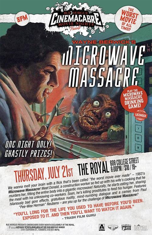 Microwave Massacre - Canadian Movie Poster