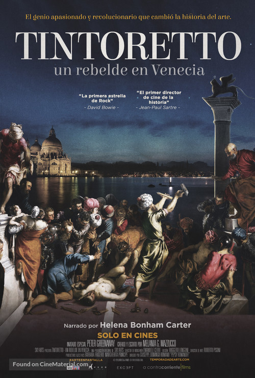 Tintoretto. A Rebel in Venice - Spanish Movie Poster