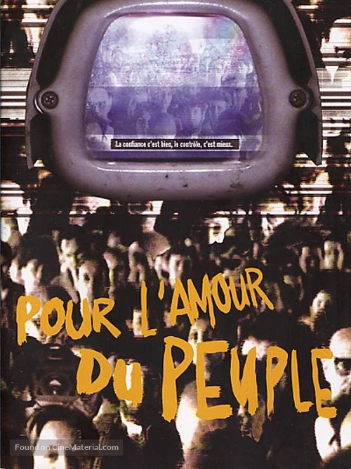 Aus Liebe zum Volk - French poster