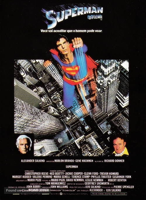Superman - Brazilian Movie Poster