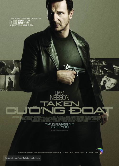 Taken - Vietnamese Movie Poster