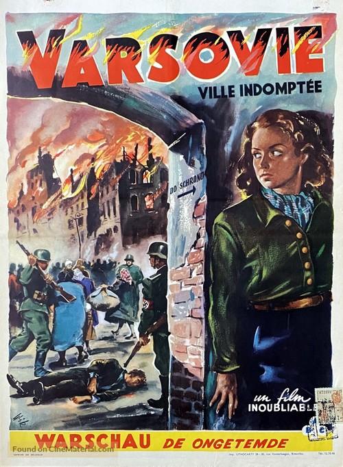 Robinson warszawski - Belgian Movie Poster