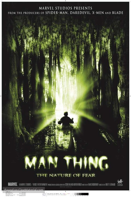Man Thing - Movie Poster