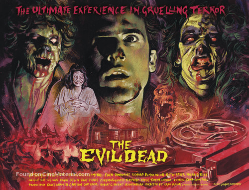 The Evil Dead - British Movie Poster